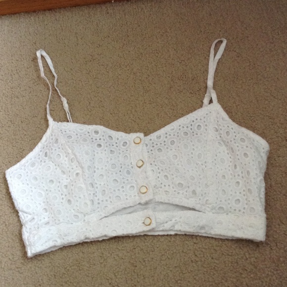 Medium Love culture white crop top