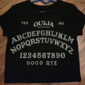 Reduced.Kids/Girl, Ouija Mystifying Oracle tshirt.
