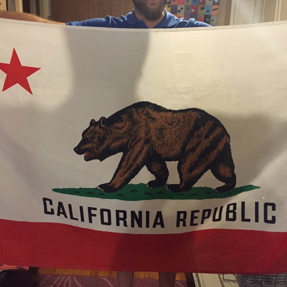 California Republic Flag Tapestry