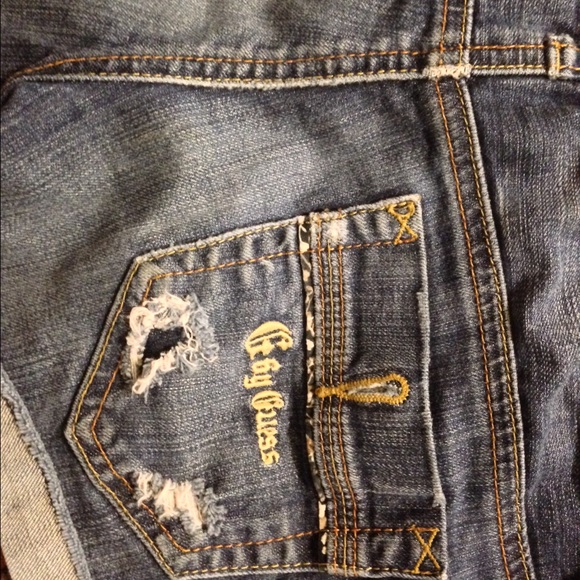 G by Guess jean shorts. - Picture 2 of 4