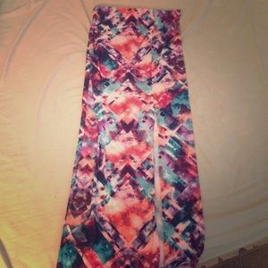 ✨Galaxy Printed Skirt with a slit down the leg✨