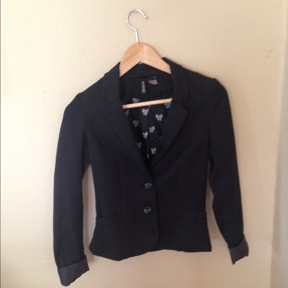 H&M Divided slim black blazer