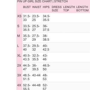 pin up girl clothing dresses deadly dames film noir 2xl poshmark girls clothing size charts