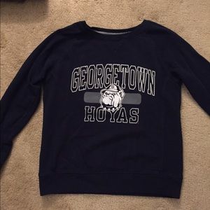 Georgetown University sweatshirt