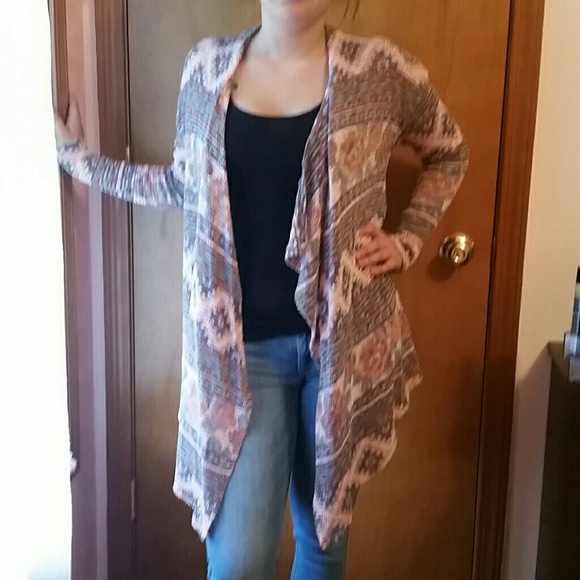 Colorful Aztec Cardigan - Picture 2 of 4
