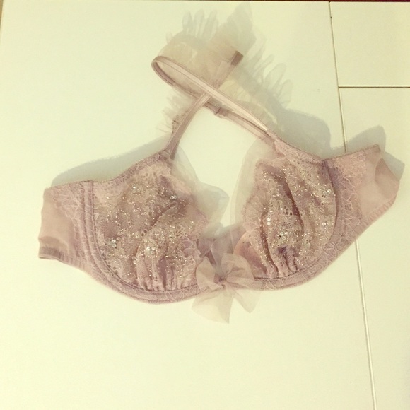 Victoria's Secret Tops - ***SOLD*** Victoria's Secret Lace Mesh Bralette