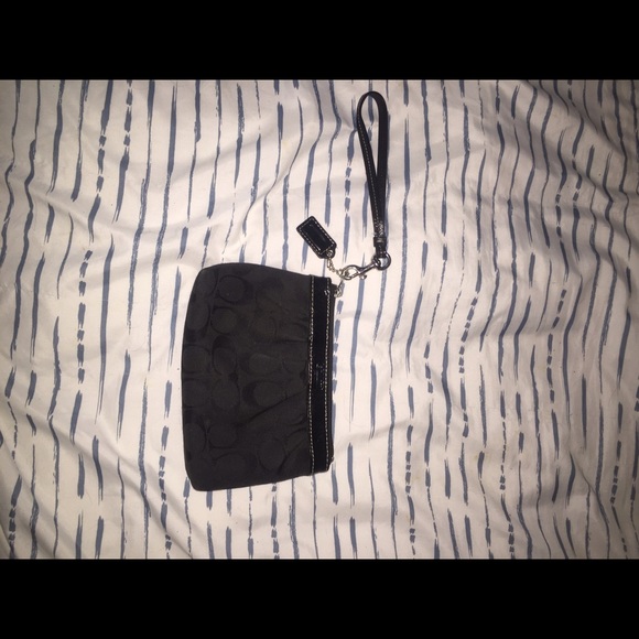 Black Coach Clutch