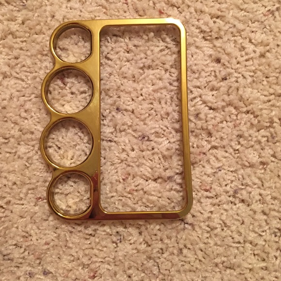 Gold iPhone 5 case