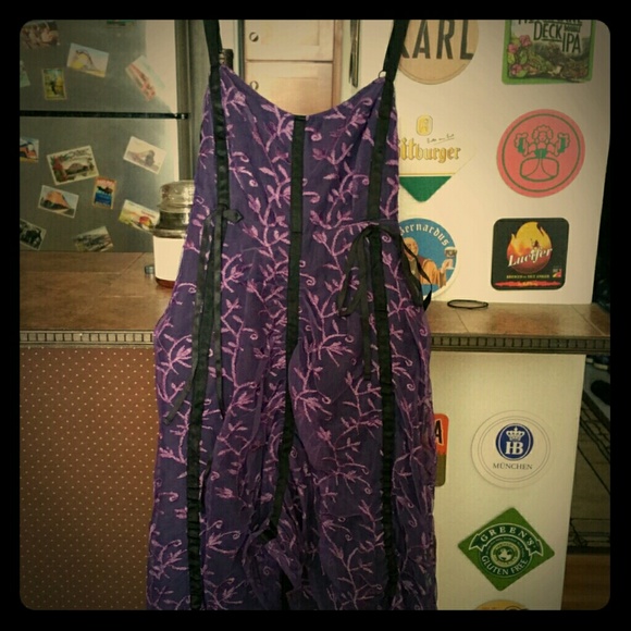 Purple Baby doll Dress