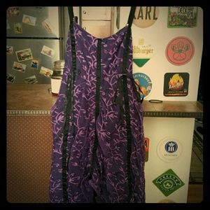 Purple Baby doll Dress