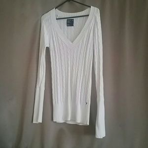 Cream American Eagle Sweater