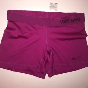Dark Pink Nike Pros