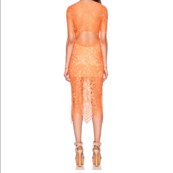 For Love & Lemons Luna Midi dress - Picture 2 of 4