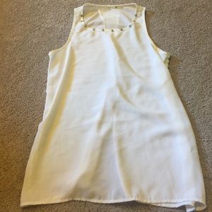 Open back tank