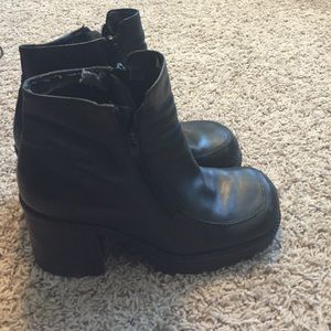 Grunge booties