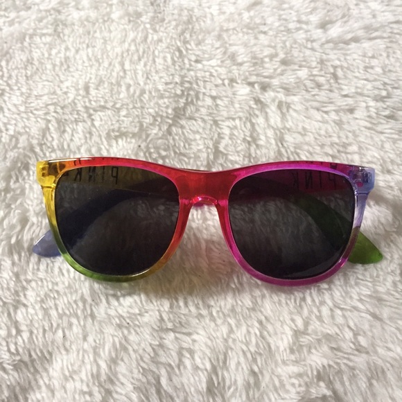 Victoria's Secret PINK rainbow sunglasses