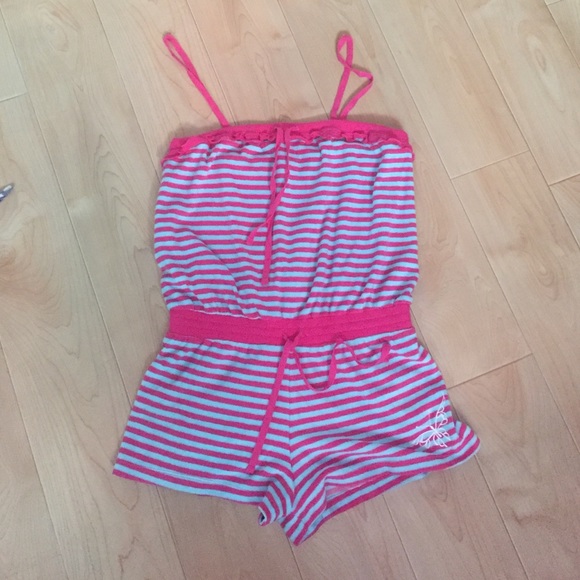 Romper/swimsuit coverup