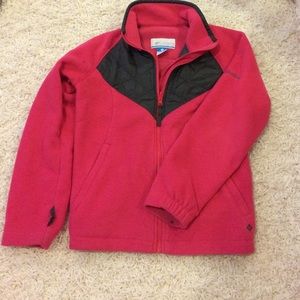 Columbia children's zip-up fleece