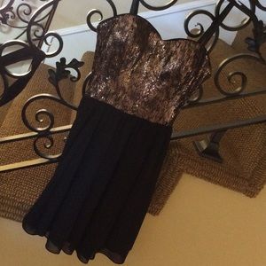 Guess Black & Gold Special Occassion Dress
