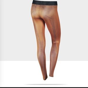Nike Tight of moment Tights X-Ray leggings NTM bones skeleton RARE