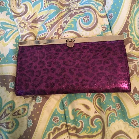 Purple wallet