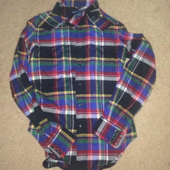 Ralph Lauren plaid shirt size 4