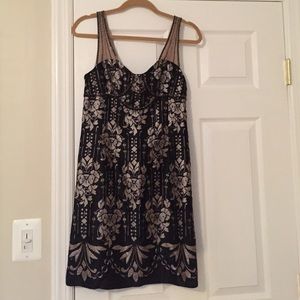 Nanette Lepore classic black and white dress