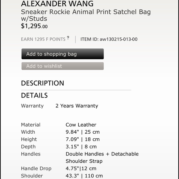 Alexander Wang Rockie bag sneaker - Picture 4 of 4
