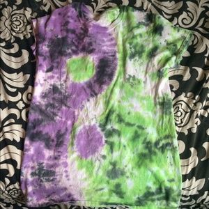 Ying yang tie dye