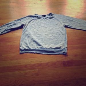 Long Sleeve Blue Shirt