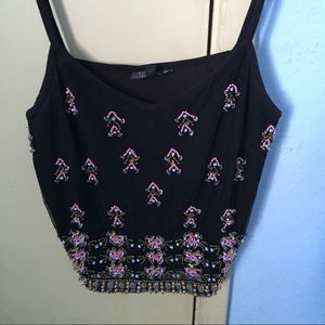 Topshop Tank with Boho Detailing