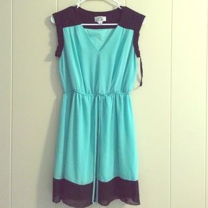 Mint green dress