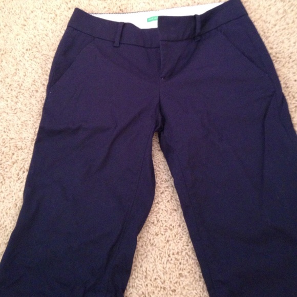 Navy Lilly Pulitzer Capri/shorts 0