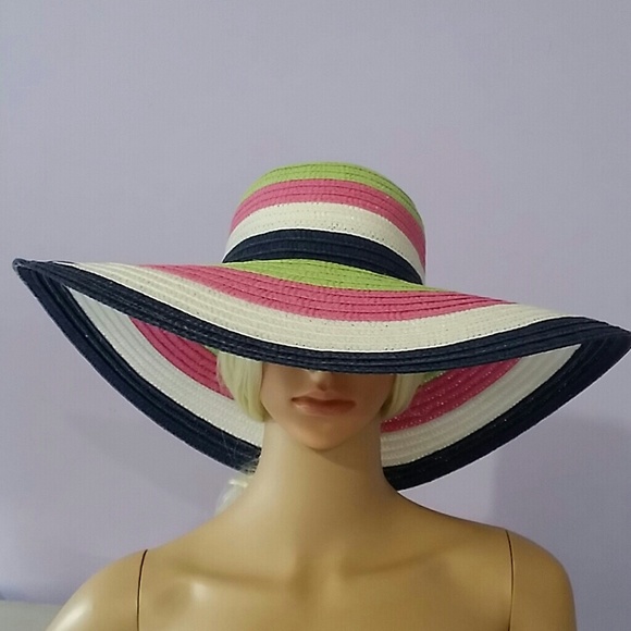 colorful floppy hats