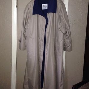 London fog long coat