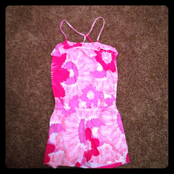 Pink romper