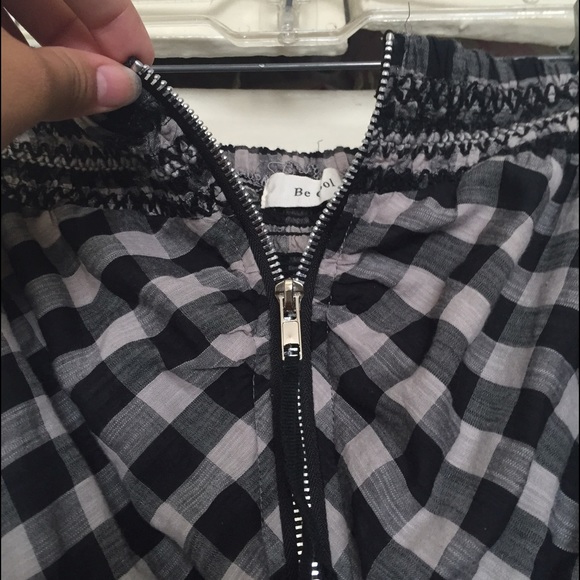 A flannel dress