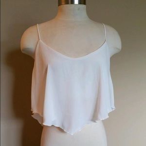 Beautiful flowy crop top