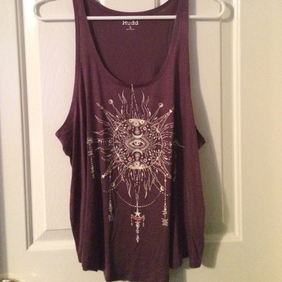 Purple tank top - Picture 1 of 3