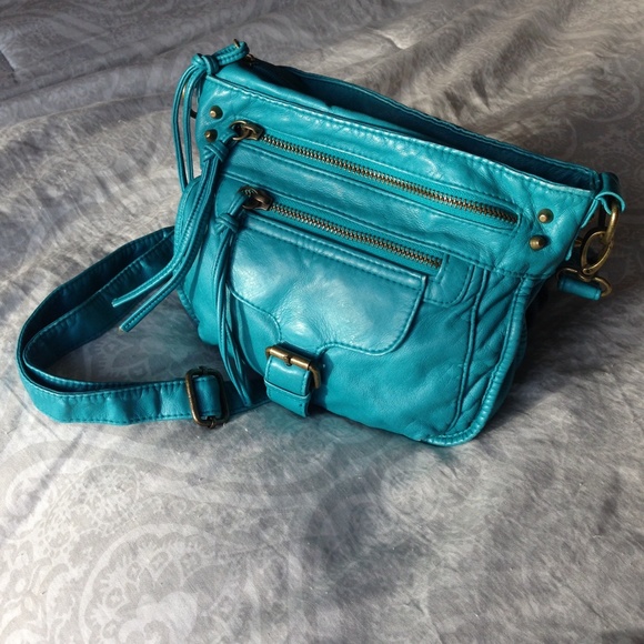 Teal Cross-Body Bag, Mossimo