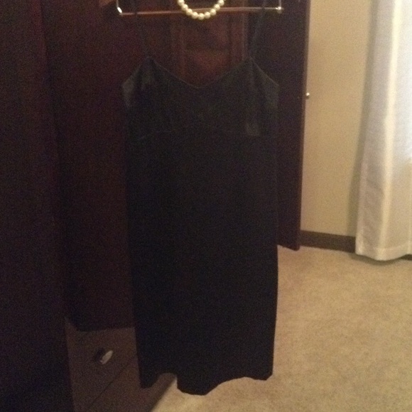 Black Silk Banana Republic Dress