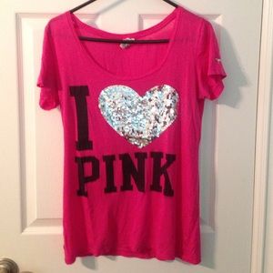 PINK VS "I <3 PINK" top