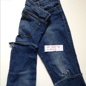 Women's gap straight leg jean size 16/33 R