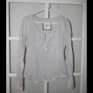 Abercrombie & Fitch Long Sleeve Henley