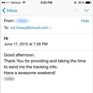 Happy Customer😊😍😊