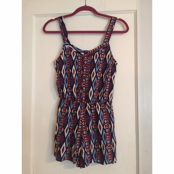 Aztec Patterned Romper - Picture 1 of 1