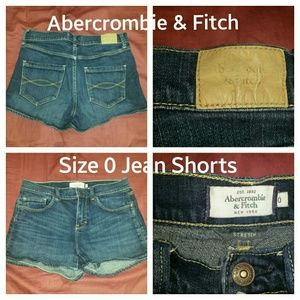 Abercrombie & Fitch Jean Shorts Size 0