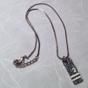 AUTHENTIC CHRISTIAN DIOR Trotter Pendant Necklace