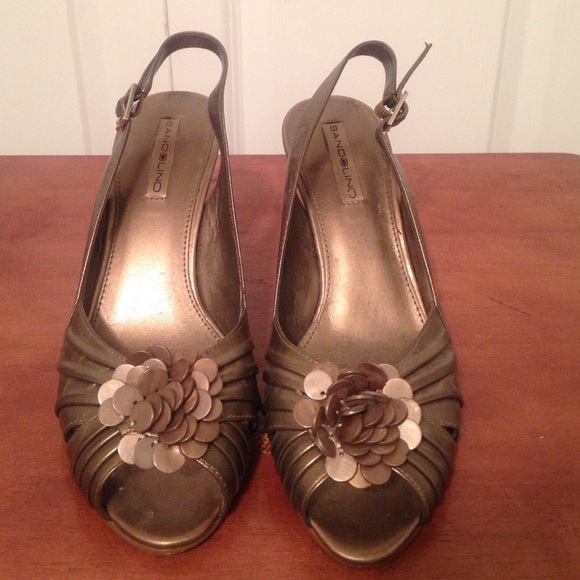 Bronzed heels