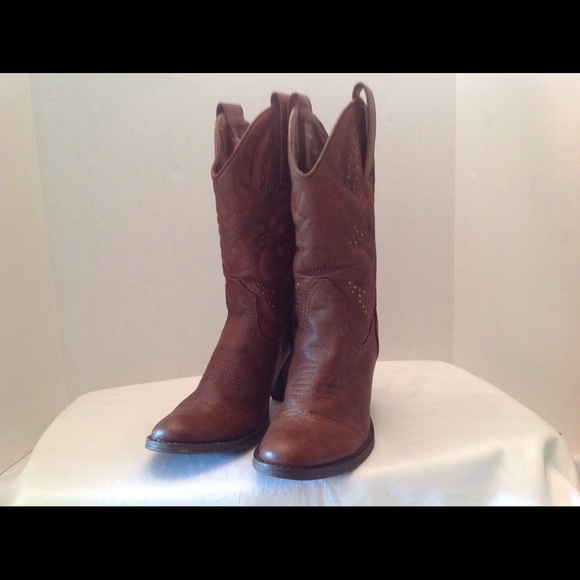 Boots - Very Volatile Cowboy Boots, Size 7